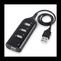 Sanoxy Black USB 2.0 Hi-Speed 4-Port Splitter Hub For PC Notebook High Speed Computer SANOXY-PCMOUSE7-bk